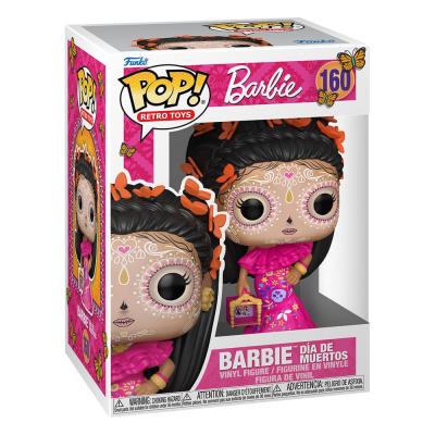 Barbie POP! Retro Toys Vinyl Figura Barbie Dia de los Muertos 9 cm