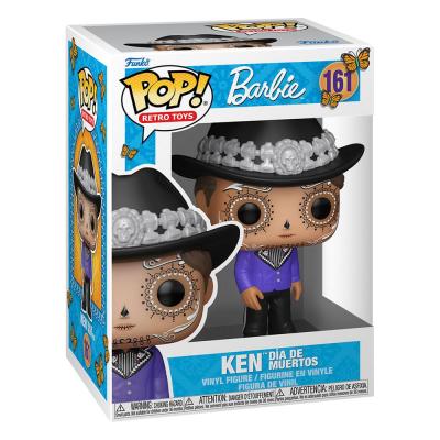 Barbie POP! Retro Toys Vinyl Figura Ken Dia de los Muertos 9 cm
