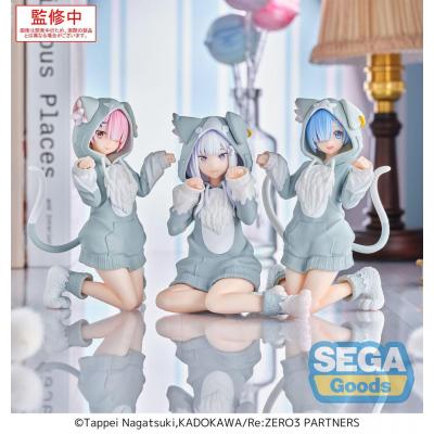 Re:Zero Starting Life in Another World Estatua PVC Yumemirize Ram Mofumofu Pack 11 cm