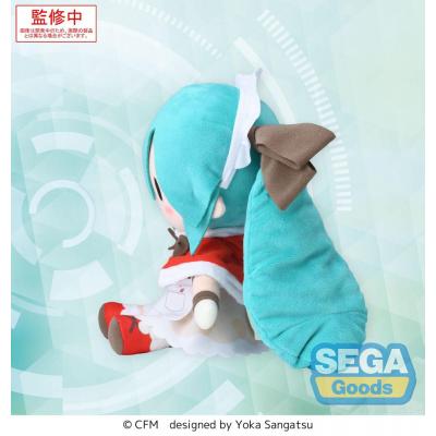 Character Vocal Series 01: Hatsune Miku Peluche Fuwa Petit Hatsune Miku Christmas 2025 M 22 cm