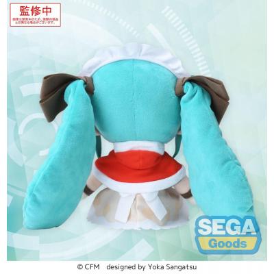 Character Vocal Series 01: Hatsune Miku Peluche Fuwa Petit Hatsune Miku Christmas 2025 M 22 cm