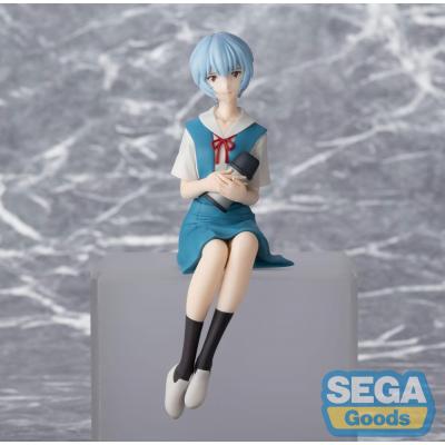 Rebuild of Evangelion Estatua PVC PM Perching Rei Ayanami Evangelion New Theatrical Edition 14 cm