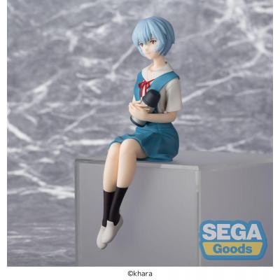Rebuild of Evangelion Estatua PVC PM Perching Rei Ayanami Evangelion New Theatrical Edition 14 cm