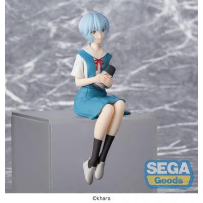 Rebuild of Evangelion Estatua PVC PM Perching Rei Ayanami Evangelion New Theatrical Edition 14 cm