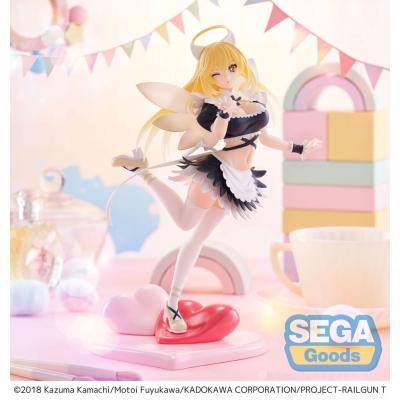 A Certain Scientific Railgun T Estatua Luminasta PVC Misaki Shokuhou Fallen Angel Maid 20 cm
