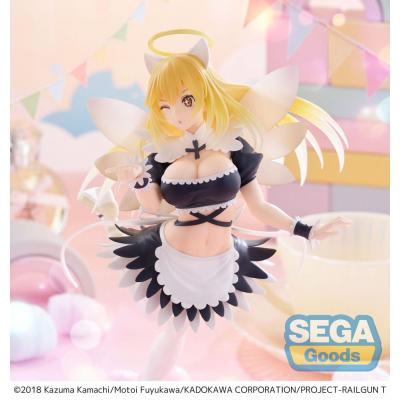 A Certain Scientific Railgun T Estatua Luminasta PVC Misaki Shokuhou Fallen Angel Maid 20 cm