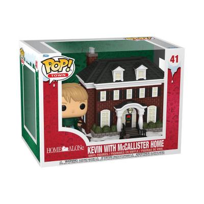 Solo en casa POP! Town Vinyl Figura Kevin with McCallister Home 9 cm