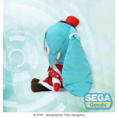 Character Vocal Series 01: Hatsune Miku Peluche Fuwa Petit Hatsune Miku Christmas LL 35 cm