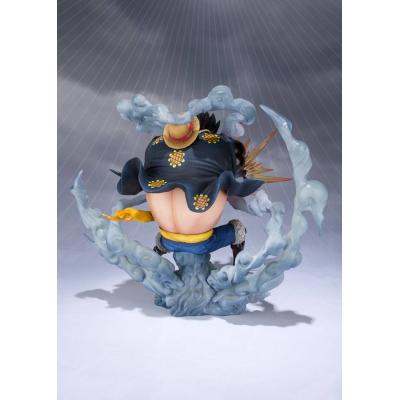 One Piece Estatua PVC FiguartsZERO Monkey D. Luffy Gear 4 Leo Bazooka Reissue 18 cm