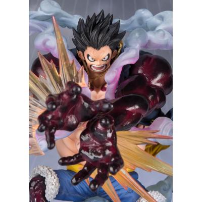 One Piece Estatua PVC FiguartsZERO Monkey D. Luffy Gear 4 Leo Bazooka Reissue 18 cm