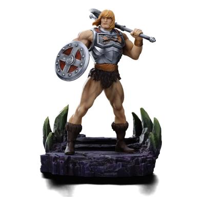 Masters of the Universe Estatua 1/10 Art Scale He-Man Battle Armor Version heo Exclusice 23 cm