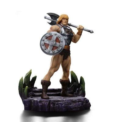 Masters of the Universe Estatua 1/10 Art Scale He-Man Battle Armor Version heo Exclusice 23 cm