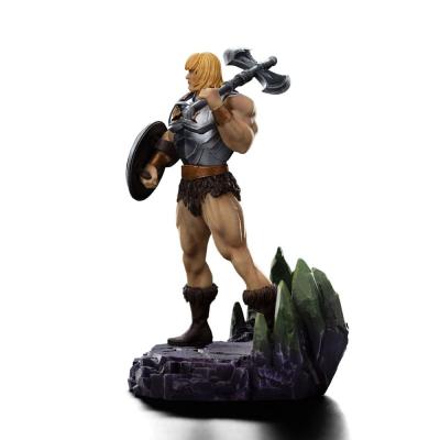 Masters of the Universe Estatua 1/10 Art Scale He-Man Battle Armor Version heo Exclusice 23 cm