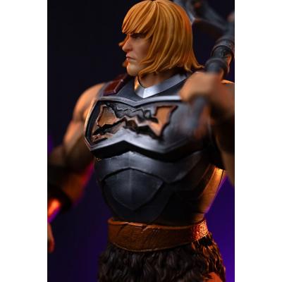 Masters of the Universe Estatua 1/10 Art Scale He-Man Battle Armor Version heo Exclusice 23 cm