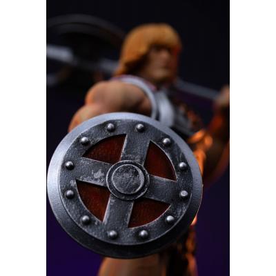 Masters of the Universe Estatua 1/10 Art Scale He-Man Battle Armor Version heo Exclusice 23 cm