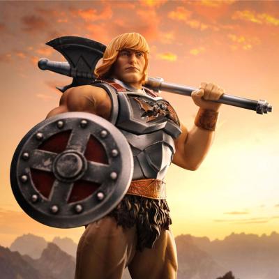 Masters of the Universe Estatua 1/10 Art Scale He-Man Battle Armor Version heo Exclusice 23 cm