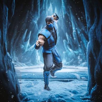 Mortal Kombat Estatua 1/10 Art Scale Sub-Zero (Ninjas Collection) heo Exclusice 21 cm