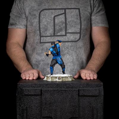 Mortal Kombat Estatua 1/10 Art Scale Sub-Zero (Ninjas Collection) heo Exclusice 21 cm