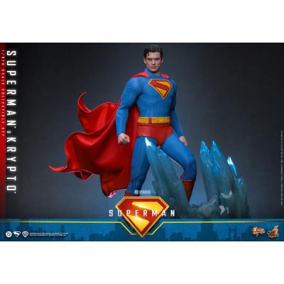 Superman (2025) Figura Movie Masterpiece 1/6 Superman & Krypto 33 cm