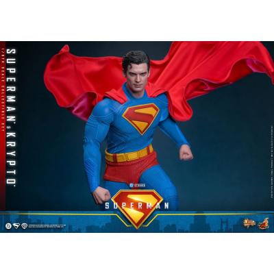 Superman (2025) Figura Movie Masterpiece 1/6 Superman & Krypto 33 cm