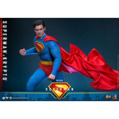 Superman (2025) Figura Movie Masterpiece 1/6 Superman & Krypto 33 cm
