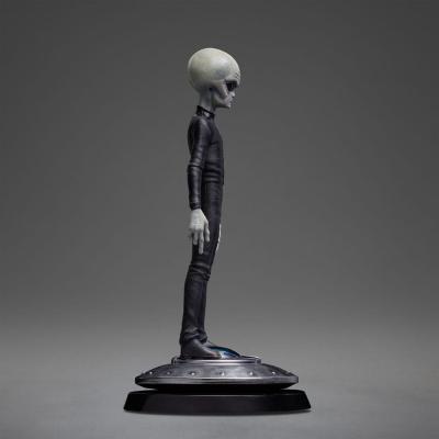 I want to Believe Estatua 1/10 Art Scale Alien Grey 21 cm
