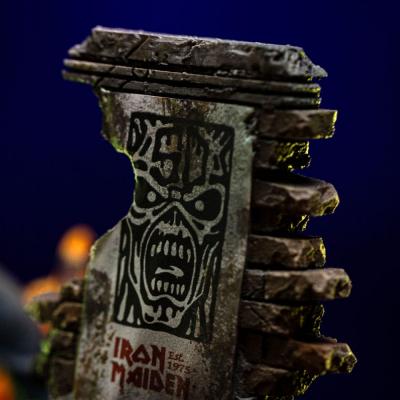 Iron Maiden Estatua 1/10 Art Scale Eddie 50th Year Anniversary 22 cm