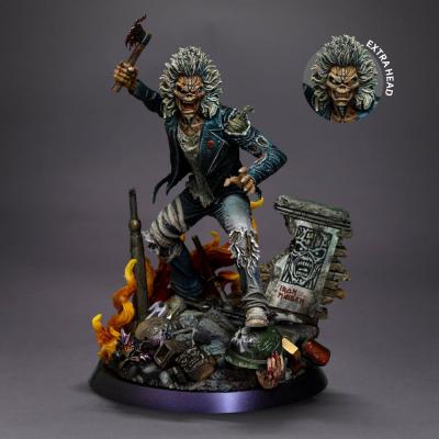 Iron Maiden Estatua 1/10 Art Scale Eddie 50th Year Anniversary 22 cm