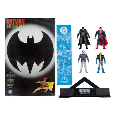 DC Direct Page Punchers Pack de 4 Figuras Batman & Son of Batman & Superman & Joker 7 cm