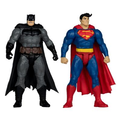 DC Direct Page Punchers Pack de 4 Figuras Batman & Son of Batman & Superman & Joker 7 cm