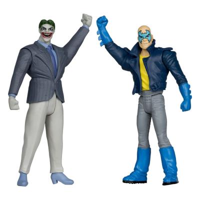 DC Direct Page Punchers Pack de 4 Figuras Batman & Son of Batman & Superman & Joker 7 cm