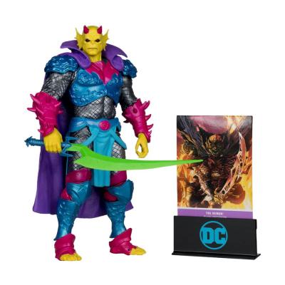 DC Multiverse Figura The Demon (Demon Knights) Black Light Edition (Gold Label) 18 cm