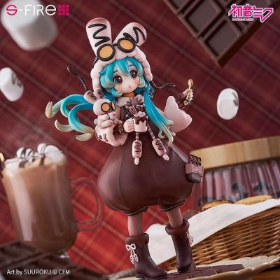 Character Vocal Series 01: Hatsune Miku Estatua PVC Hatsune Miku Marshmallow Hot Cocoa 22 cm