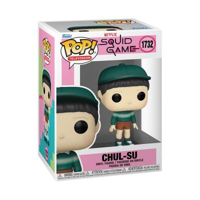 El Juego del Calamar Figura POP! Television Vinyl S3 Chul-su 9 cm