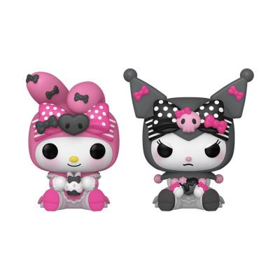 Hello Kitty Pack de 2 Llaveros POP! Vinyl My Melody & Kuromi 4 cm