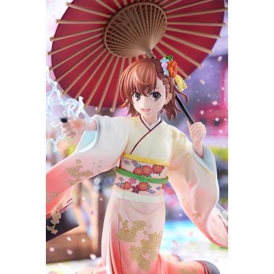 A Certain Scientific Railgun T Estatua 1/7 Mikoto Misaka Furisode Kimono Ver. 28 cm
