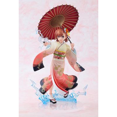 A Certain Scientific Railgun T Estatua 1/7 Mikoto Misaka Furisode Kimono Ver. 28 cm