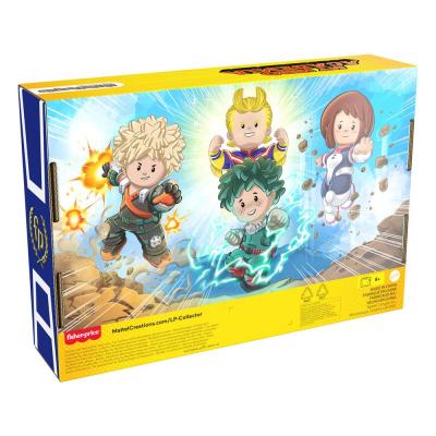 My Hero Academia Pack de 4 Minifiguras Fisher-Price Little People Collector 7 cm