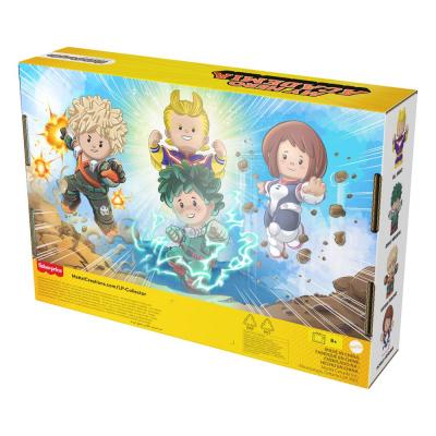 My Hero Academia Pack de 4 Minifiguras Fisher-Price Little People Collector 7 cm