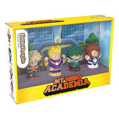 My Hero Academia Pack de 4 Minifiguras Fisher-Price Little People Collector 7 cm