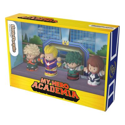 My Hero Academia Pack de 4 Minifiguras Fisher-Price Little People Collector 7 cm