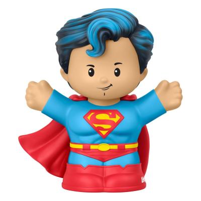 DC Comics Pack de 4 Minifiguras Fisher-Price Little People Collector Superman: Through the Ages 7 cm