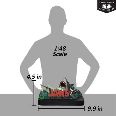 Tiburón Estatua 1/48 PVC Jaws (50th Anniversary) 25 cm