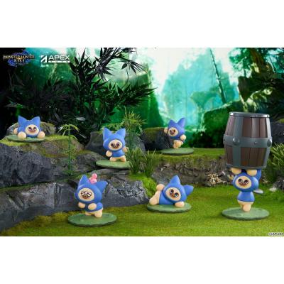 Monster Hunter Rise Pack de 6 Figuras Felyne Cat