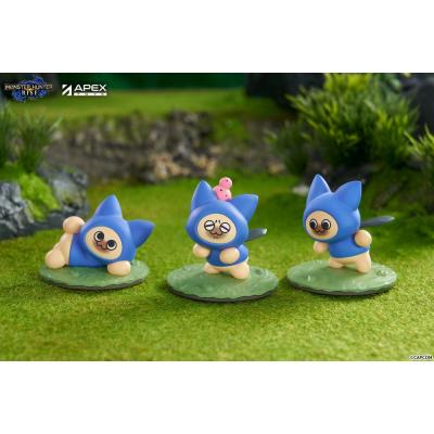 Monster Hunter Rise Pack de 6 Figuras Felyne Cat