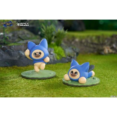 Monster Hunter Rise Pack de 6 Figuras Felyne Cat