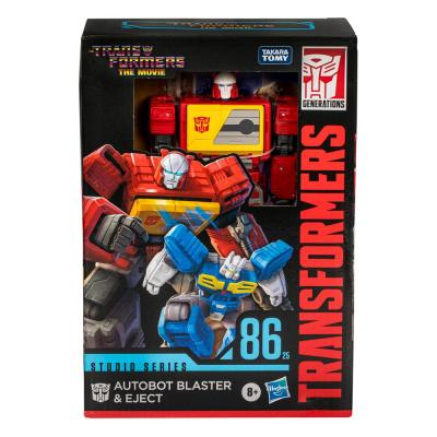 The Transformers: The Movie Generations Studio Series Voyager Class Figura Autobot Blaster & Eject 16 cm