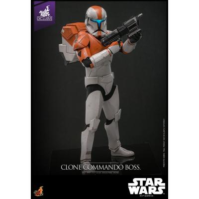 Star Wars: The Clone Wars Figura 1/6 Clone Commando Boss Hot Toys Exclusive 30 cm