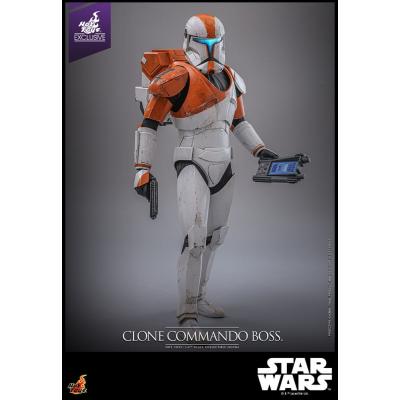 Star Wars: The Clone Wars Figura 1/6 Clone Commando Boss Hot Toys Exclusive 30 cm
