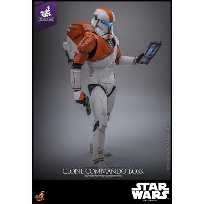 Star Wars: The Clone Wars Figura 1/6 Clone Commando Boss Hot Toys Exclusive 30 cm
